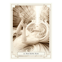White Light Oracle deck sample card, set D