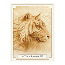 White Light Oracle deck sample card, set F