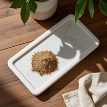 White Oak Bark Powder 1oz extra fine herbal powder for teas, herbal crafting, and traditional wellness use.
