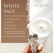 White California Sage bundles for cleansing rituals, meditation practice, and spiritual home purification.