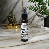 New Age white sage spray used for aura and space cleansing rituals