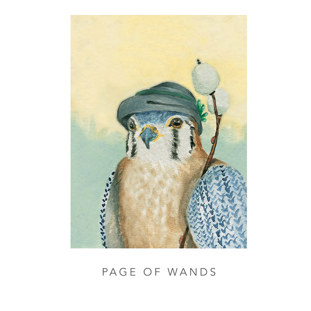 White Sage Tarot sample card, set E