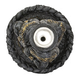 Wiccan Mother, Maiden, Crone incense holder for backflow cone burning, altar ceremonies, and calming aromatherapy sessions.