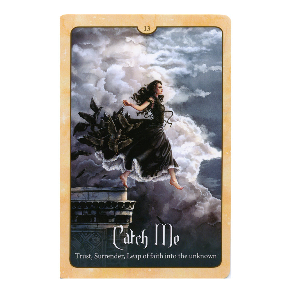 Wild Wisdom of the Faery Oracle sample card, set C