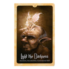 Wild Wisdom of the Faery Oracle sample card, set E