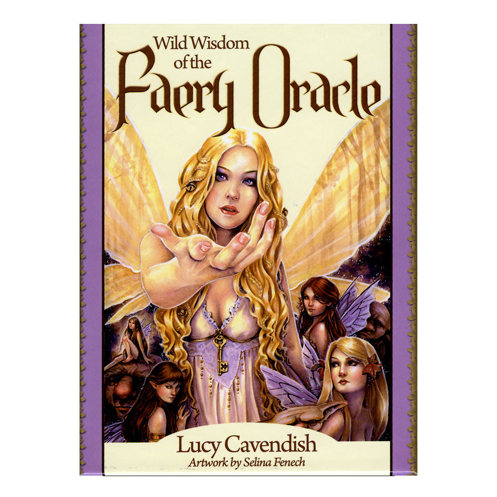 Wild Wisdom of the Faery Oracle deck box cover