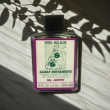 Win Again Wish Oil anointing oil bottle for luck, wish work, and spiritual practice.
