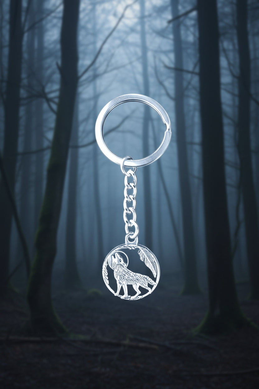 Wolf Keychain pendant accessory