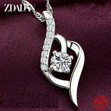 Women’s 925 silver amethyst heart jewelry necklace for Valentine’s Day gifting, casual elegance, and daily wear.