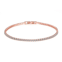 Classic sterling silver moissanite bracelet for timeless fashion styling, office wear, and special occasion dressing.