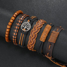 Women’s boho leather and bead wrap bracelet for everyday fashion, festival styling, and stacked bracelet wear.