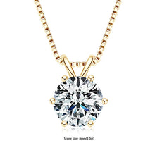 Women's moissanite solitaire pendant in 925 silver necklace for elegant wear, anniversary gifting, and daily fashion styling.
