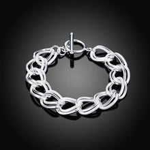 Women’s Noble chain bracelet in 925 silver for everyday fashion wear, stacking, and jewelry gifting.