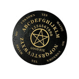 Wooden Pendulum Divination Board for altar use, pendulum readings, and spiritual guidance practice.