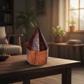 Wooden Temple burner for incense stick burning and ash catching