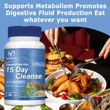 Xemenry 15-Day Detox capsules bottle for daily cleanse routines and short-term detox support.