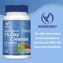 Xemenry refresh capsules bottle for short-term cleanse programs and daily supplement use.