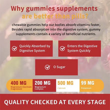 Xemenry Magnesium Glycinate Gummies supplement for leg cramp relief, muscle relaxation, and daily balance.