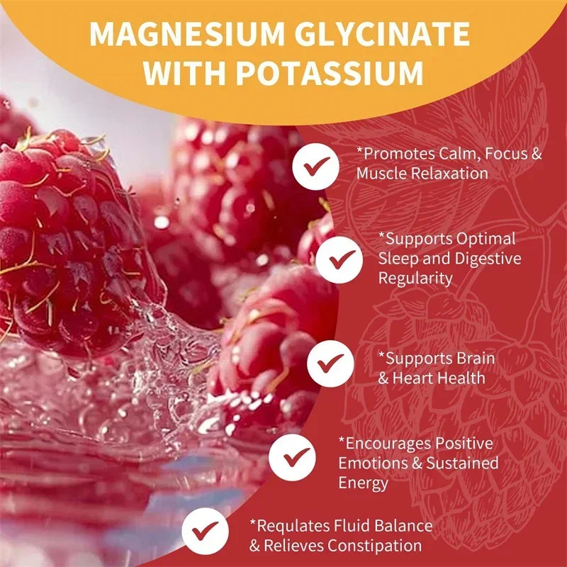 Xemenry Magnesium Glycinate Gummies supplement for stress relief, calm support, and restful sleep.