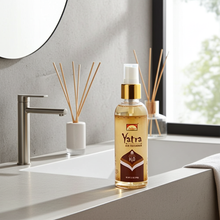 Yatra air freshener by Parimal presented in a 100ml bottle for aromatic room use and fragrance display.