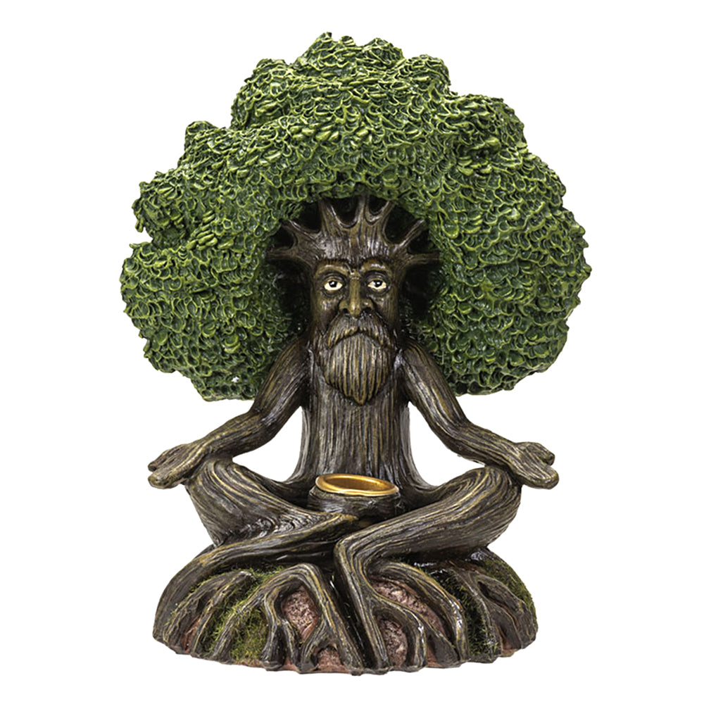 Yoga Tree ENT backflow incense burner for creating a calming atmosphere during meditation, yoga, and relaxation.