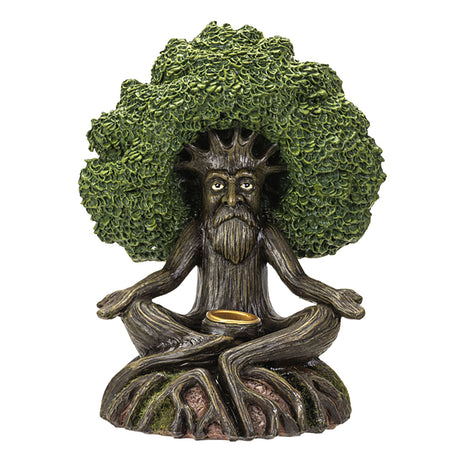 Yoga Tree ENT backflow incense burner for creating a calming atmosphere during meditation, yoga, and relaxation.