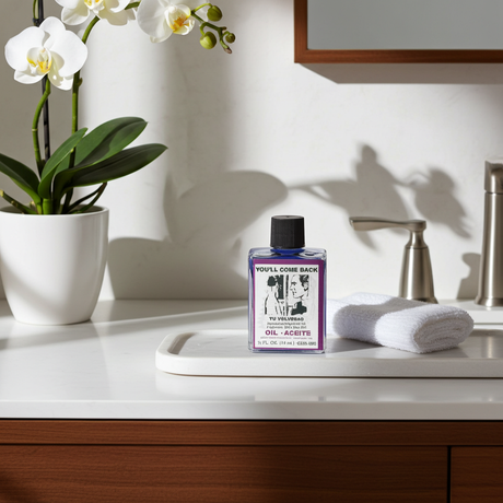 You Will Come Back Wish Oil spiritual oil bottle for love drawing, reconciliation, and wish-focused ritual use.