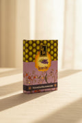 Zed Black Lavender Dhoop Backflow Cones with cascading smoke for relaxation.