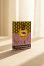 Zed Black Lavender Dhoop Backflow Cones with cascading smoke for relaxation.