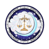 Zodiac Libra sticker, 3 inch decal for laptops, journals, and water bottles