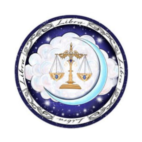 Zodiac Libra sticker, 3 inch decal for laptops, journals, and water bottles