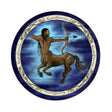 Zodiac Sagittarius sticker, 3 inch decal for laptops, journals, and water bottles