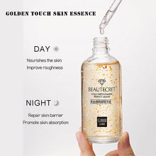 24K Gold Niacinamide Anti-Wrinkle Serum Set eye cream and eye serum for puffiness and fine lines.
