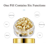 24K Gold Niacinamide Anti-Wrinkle Serum Set face capsules for daily brightening and skin nourishment.