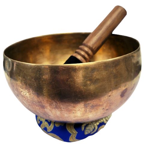 8" Tibetan Singing Bowl for Meditation & Yoga