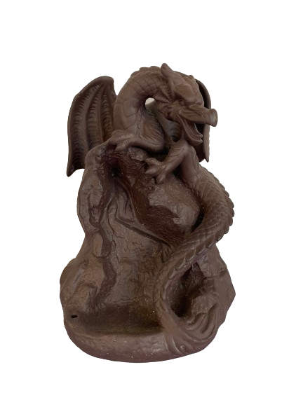Dragon Backflow Ceramics Incense Burner