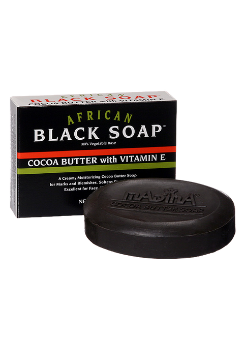 African Black Soap (Cocoa Butter and Vitamin E)