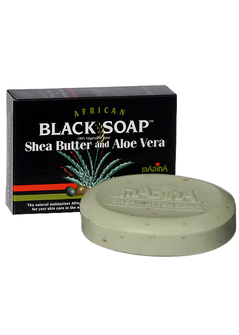 African Black Soap (shea butter and aloe vera)