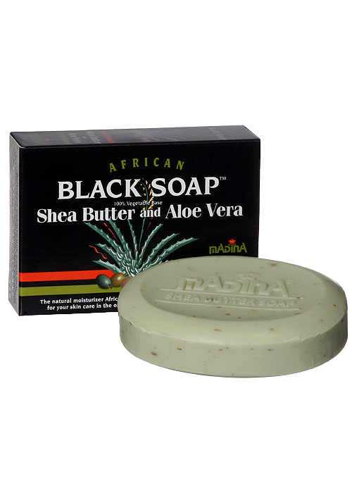African Black Soap (shea butter and aloe vera)