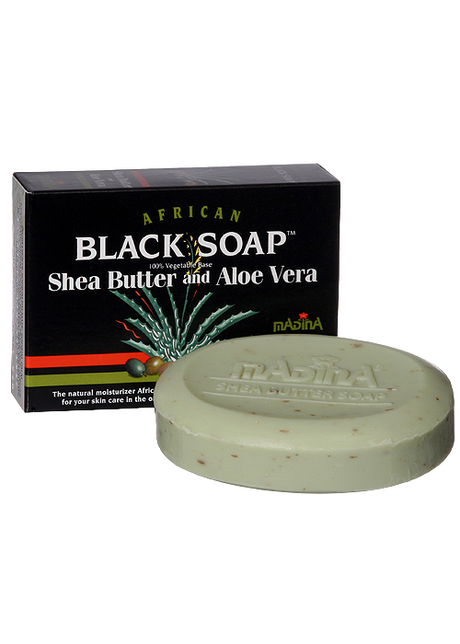 African Black Soap (shea butter and aloe vera)