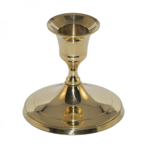 Brass Household Candle Holder 2-1/2", Each