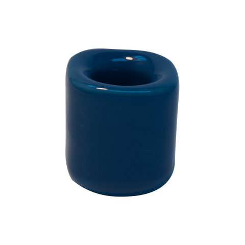 Chime Candle Holder - Blue Porcelain (5 Peaches)