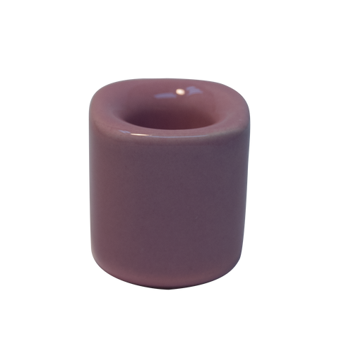 Chime Candle Holder - Pink Porcelain
