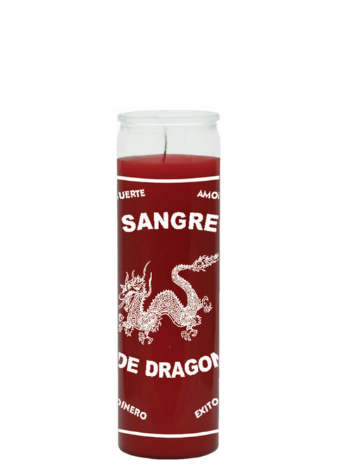 Dragons blood (red) 1 color 7 day candle