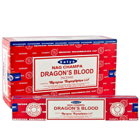 Satya Dragon's Blood Incense Sticks 1 Box