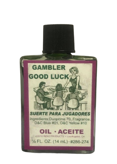 Gambler Good Luck Wish Oil
