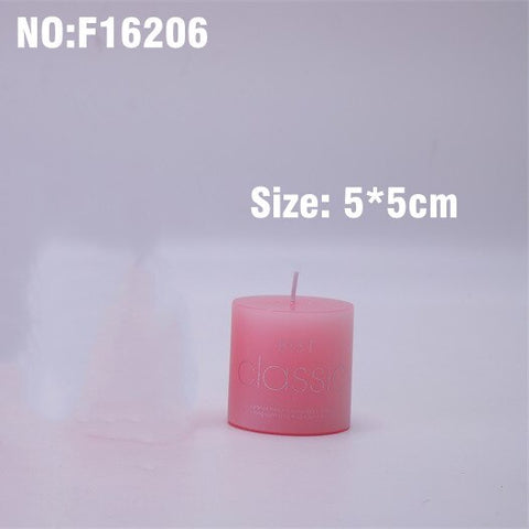 Home Decoration Cylindrical Aromatherapy Scented Candles