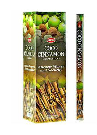 Hem Coco Cinnamon Incense Sticks