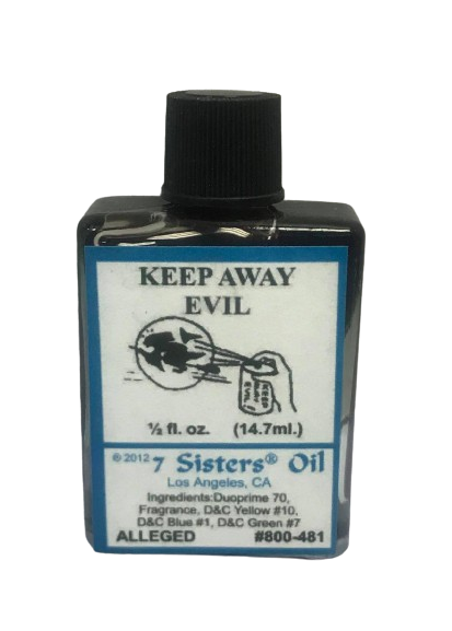 Keep Away Evil Wish Oil