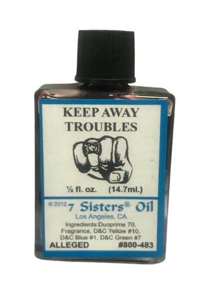 Keep Away Troubles Wish Oil